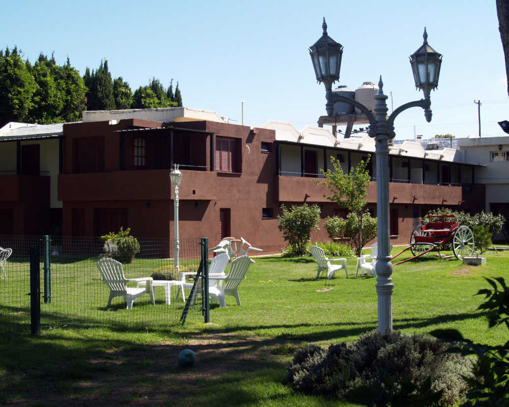 Farolas en el parque